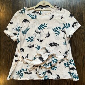 NWOT Paper Crane Tie Shirt